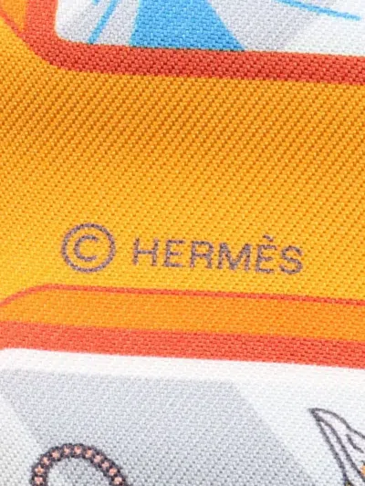 Pre-owned Hermes 2021  Story Ribbon Scarf
