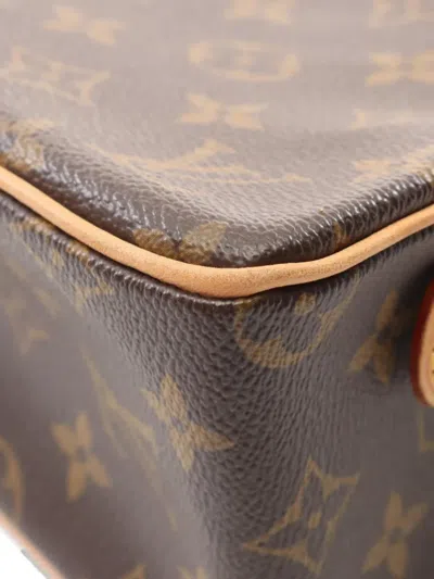 Pre-owned Louis Vuitton 2007 Vivacité Monogram Shoulder Bag In Brown