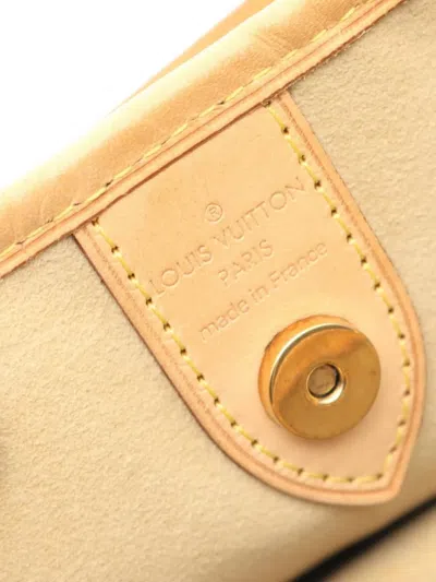 Pre-owned Louis Vuitton 2008 Galliera Pm Monogram Shoulder Bag In Brown