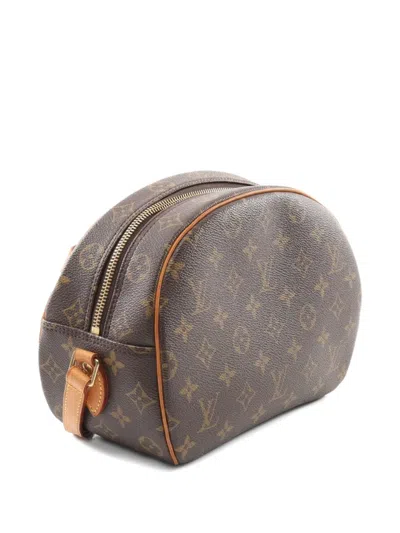 Pre-owned Louis Vuitton 2003 Blower Monogram Shoulder Bag In Brown
