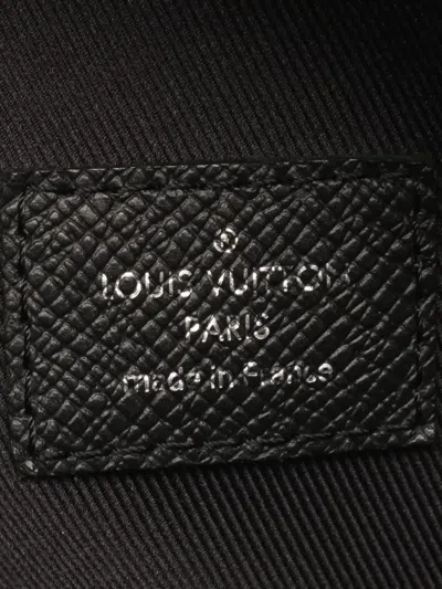 Pre-owned Louis Vuitton 2019 Discovery Leather Backpack In Black