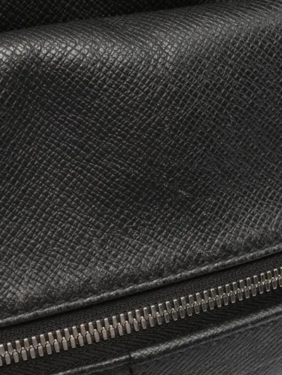 Pre-owned Louis Vuitton 2019 Discovery Leather Backpack In Black