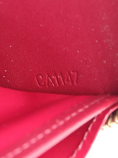 Pre-owned Louis Vuitton 2017 Zippy Wallet In Red