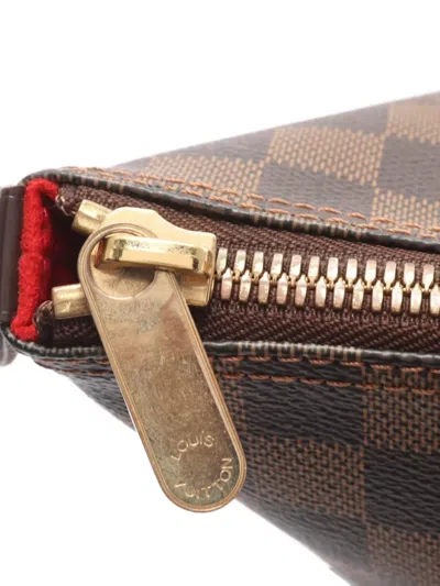Pre-owned Louis Vuitton 2008 Saleya Mm Handbag In Brown