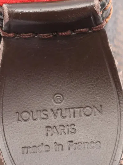 Pre-owned Louis Vuitton 2008 Saleya Mm Handbag In Brown