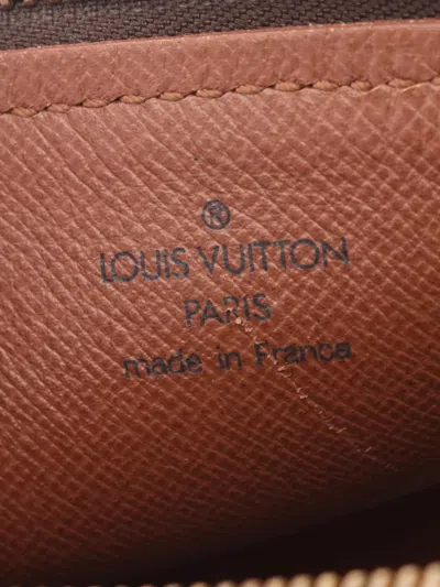 Pre-owned Louis Vuitton 1993 Papillion 26 Handbag In Brown