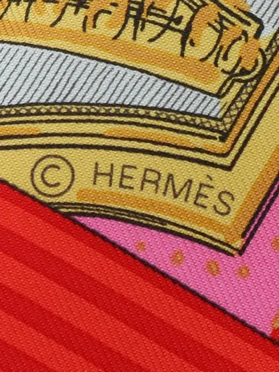 Pre-owned Hermes 2020s Grand Theatre Nouveau Scarf