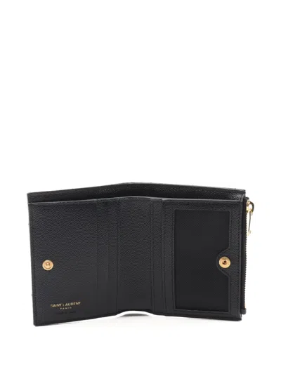 Pre-owned Saint Laurent 2020s Monogram Leather Wallet