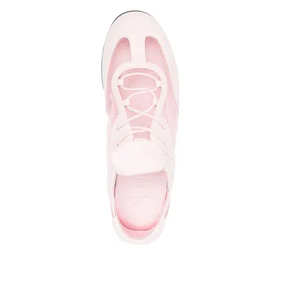 Stine Goya Lace-up Mesh Sneakers In Pink