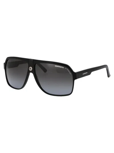 Carrera Black Acetate Sunglasses In Black