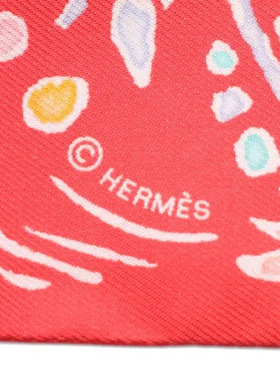Pre-owned Hermes 2021 Isola Di Primavera Silk Scarf