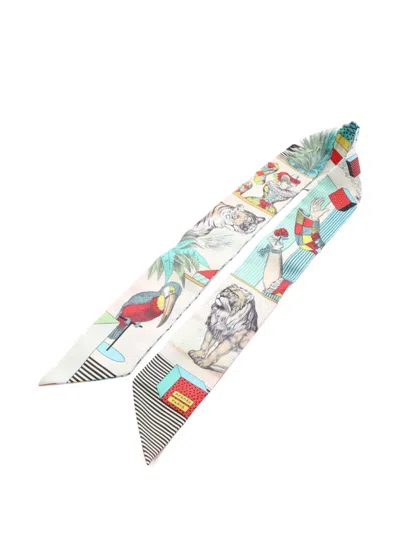Pre-owned Hermes 2021 Grand Theatre Nouveau Silk Scarf