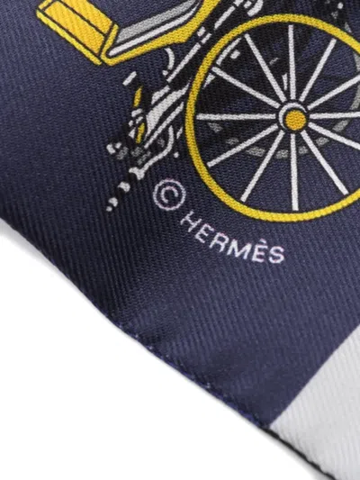 Pre-owned Hermes 2021 Voitures Exquises Silk Scarf