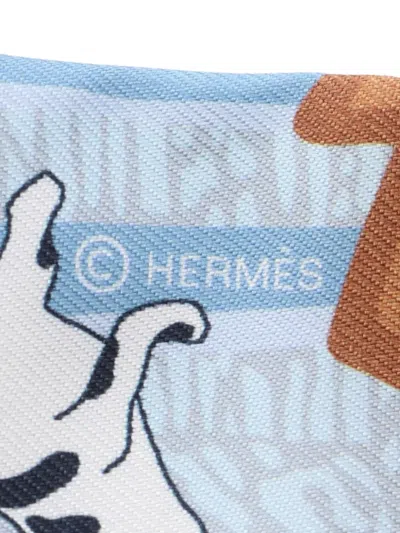 Pre-owned Hermes 2021 En Liberte Silk Scarf