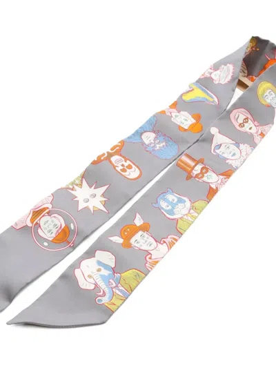 Pre-owned Hermes 2021 Dress Code Ribbon Scarf