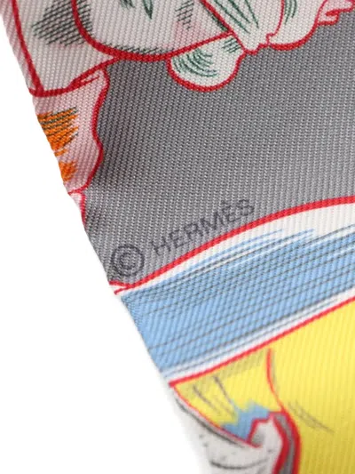 Pre-owned Hermes 2021 Dress Code Ribbon Scarf