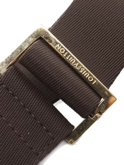 Pre-owned Louis Vuitton 2005 Geronimos Cross Body Bag In Brown