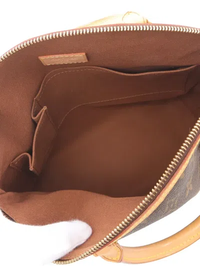 Pre-owned Louis Vuitton 2006 Lockit Monogram Handbag In Brown