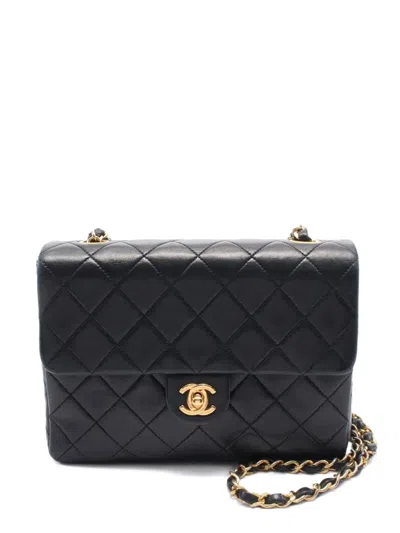 Pre-owned Chanel 1989-1991 Mini Matelasse 20 Shoulder Bag