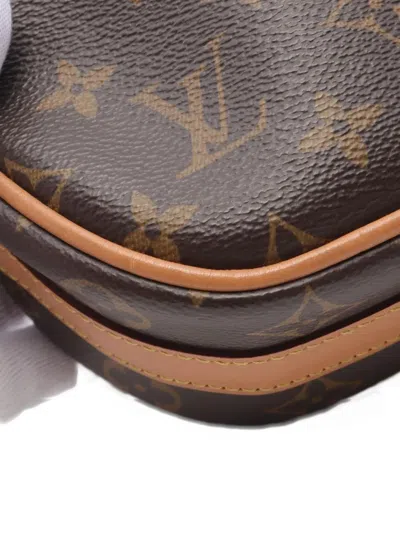 Pre-owned Louis Vuitton 2010s Boite Chapeau Souple Pm Monogram Shoulder Bag In Brown