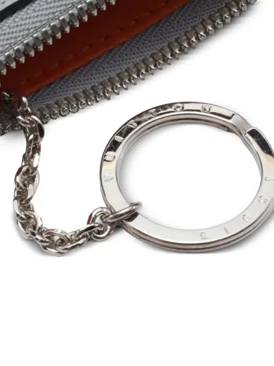 Pre-owned Louis Vuitton 2018 Porte-clé Coin Purse In Silver