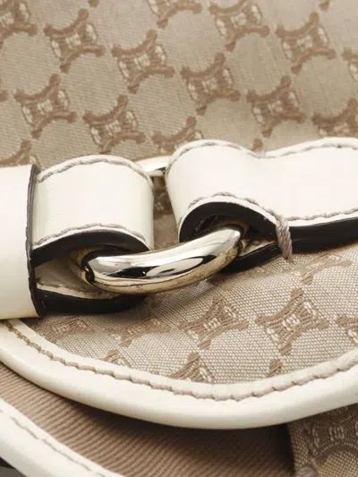 Pre-owned Celine 2010s Bitter Sweet Macadam Handbag In Neutral