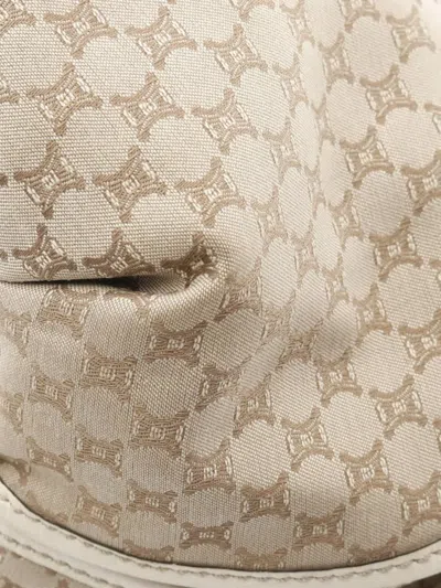 Pre-owned Celine 2010s Bitter Sweet Macadam Handbag In Neutral