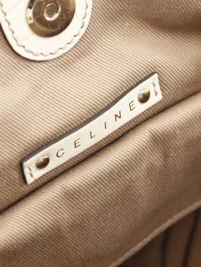 Pre-owned Celine 2010s Bitter Sweet Macadam Handbag In Neutral