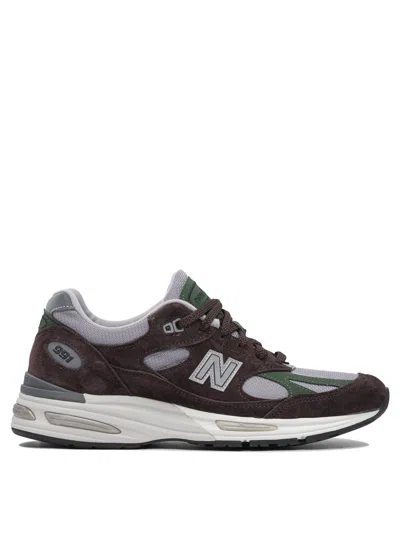 New Balance Miuk 991v2 Sneaker In Brown