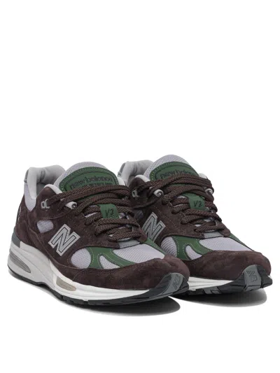 New Balance Miuk 991v2 Sneaker In Brown