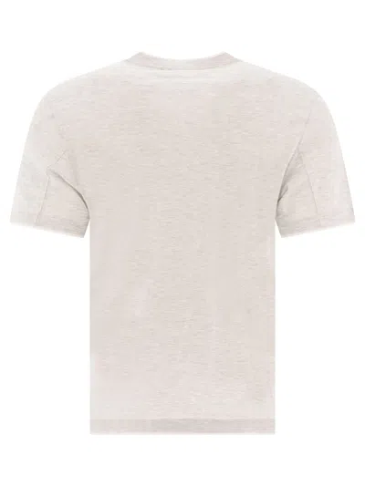 Brunello Cucinelli Essential Short-sleeved T-shirt In Gray
