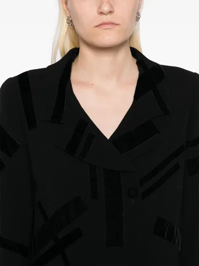 Pre-owned Chanel 1998 Wool Suit In Black