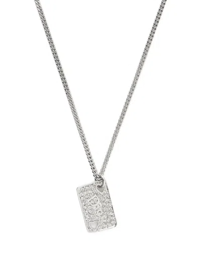 Pre-owned Dior 2000-2020s Rhinestone Necklace