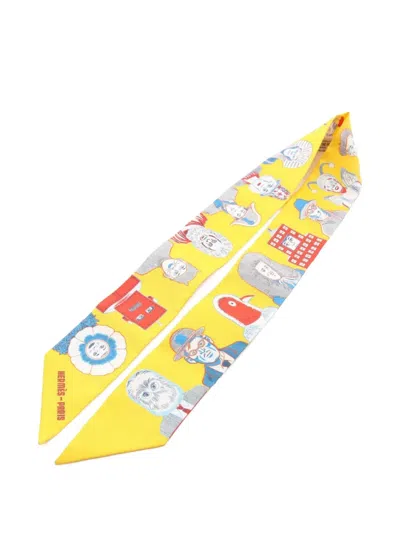 Pre-owned Hermes 2021 Dress Code Ribbon Scarf