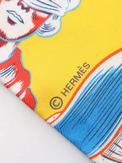 Pre-owned Hermes 2021 Dress Code Ribbon Scarf
