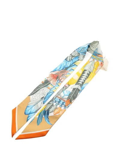 Pre-owned Hermes 2021 Danse Pacific Silk Scarf