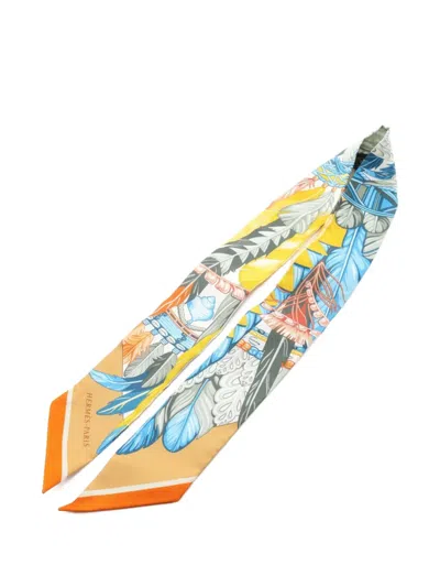 Pre-owned Hermes 2021 Danse Pacific Silk Scarf