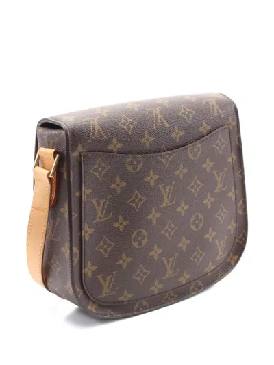 Pre-owned Louis Vuitton 2004 Sun Crew Gm Monogram Shoulder Bag In Brown