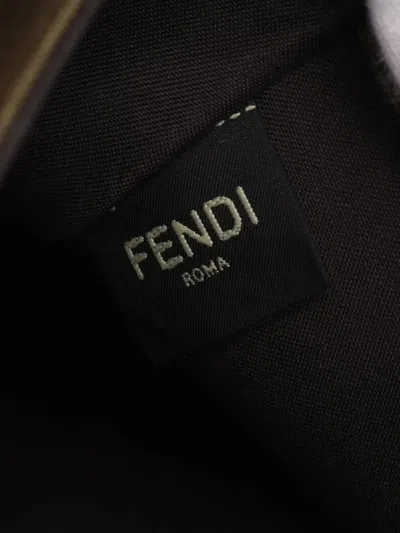 Pre-owned Fendi 2010s Medium Peekaboo Handbag In Green