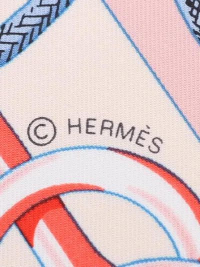 Pre-owned Hermes 2020s Cliquetis Silk Scarf