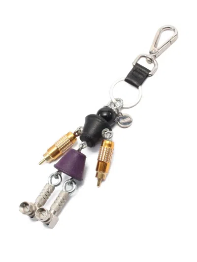 Pre-owned Prada 2010s Leather Keyring