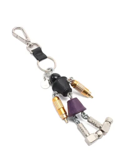Pre-owned Prada 2010s Leather Keyring