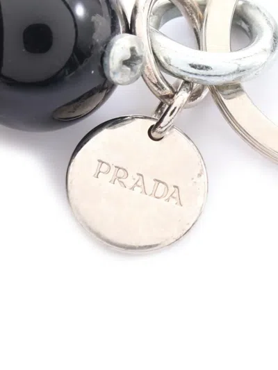 Pre-owned Prada 2010s Leather Keyring