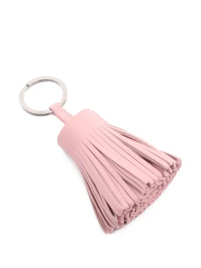 Pre-owned Hermes 2022 Tassel-detailing Leather Keyring