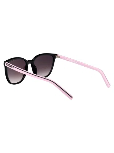 Converse Rectangular Sunglasses Cv542 S 1 In Black
