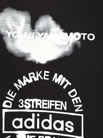 Y-3 Graphic Short Sleeve Tee T-shirt Black In Black