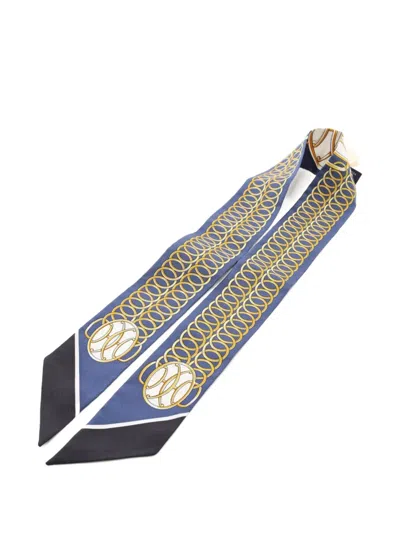 Pre-owned Hermes 2021 Lift Profile Ribbon Scarf