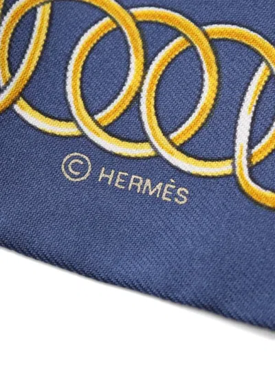 Pre-owned Hermes 2021 Lift Profile Ribbon Scarf
