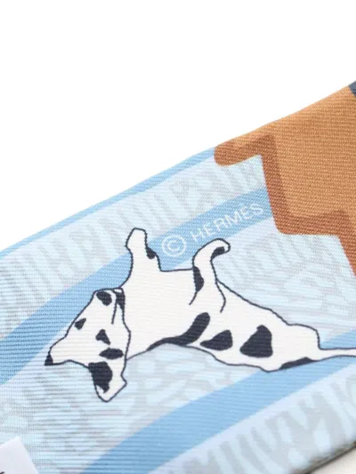 Pre-owned Hermes 2021 En Liberte Silk Scarf