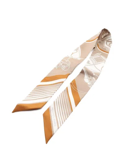 Pre-owned Hermes 2021 Ex-libris Ribbon Scarf